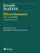 DIVERTIMENTO #1 IN B FLAT WW 5 cover